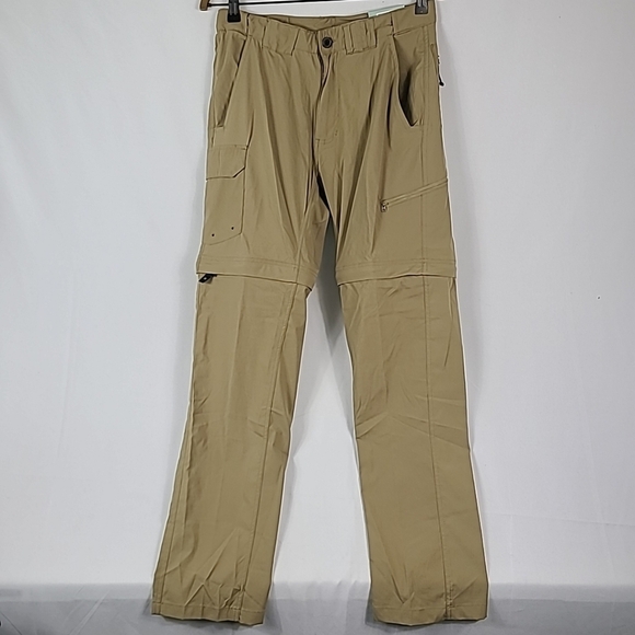NWT Magellan Men's Back Country Pants 2.0 Outdoor Fish Water Repel Sz S Kelp - Picture 1 of 8